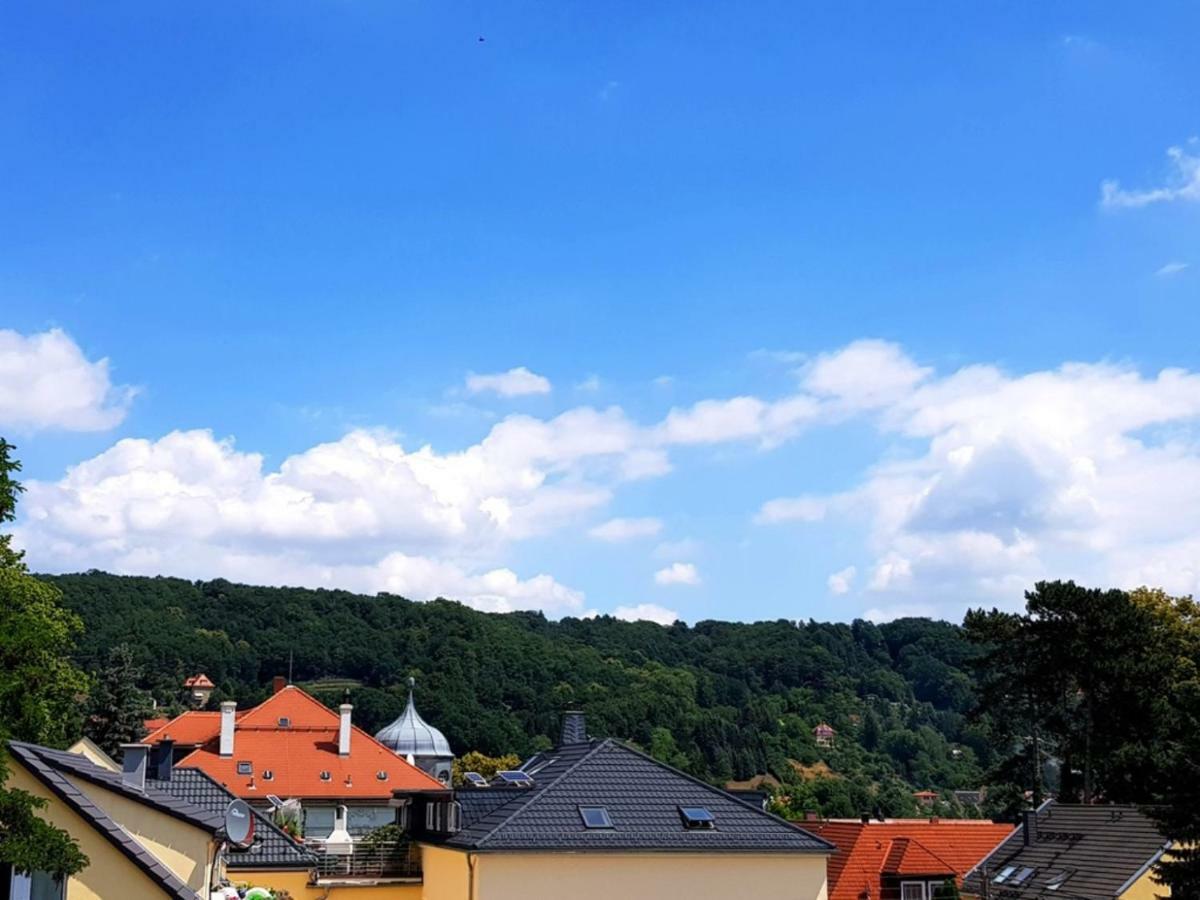 Ferienwohnung Elbhangblick - Fur 2 Personen Dresden Luaran gambar